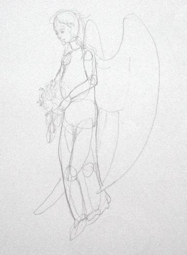 Now describe what you want your angel drawing to be Now describe what you want your angel drawing to be
