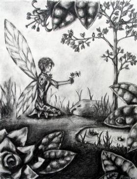 Drawings of fairies 8