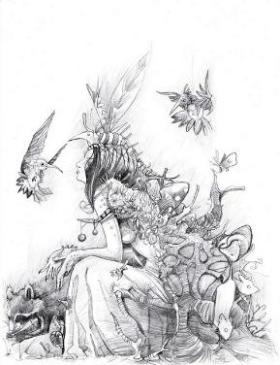 Drawings of fairies 9