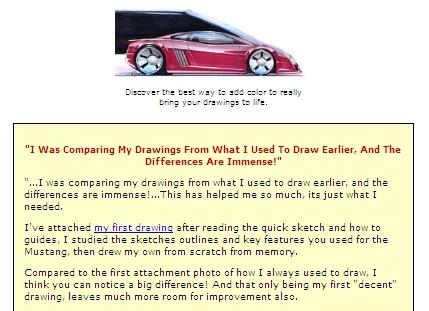 Car Drawing Lesson