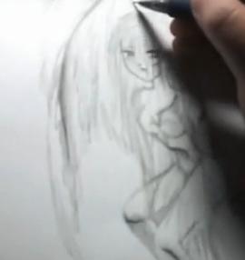 Draw Cartoon Angel - Fallen Angel 11