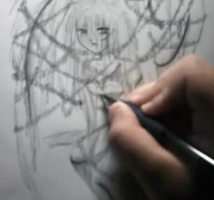 Draw Cartoon Angel - Fallen Angel 14