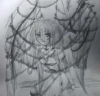 Draw Cartoon Angel - Fallen Angel 15