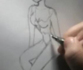 Draw Cartoon Angel - Fallen Angel 6