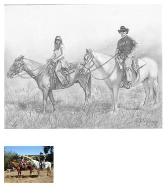 Drawings of horses #1