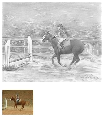 Drawings of horses #4