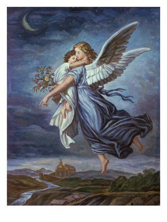 Guardian Angel Drawings by Wilhelm - Buy at Art.com