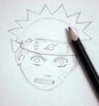 How to draw Naruto - Sketch 5