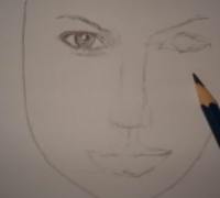 Celebrity drawing pencil - Angelina Jolie 9