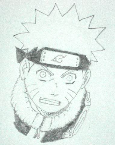 Naruto, Pencil Sketch 