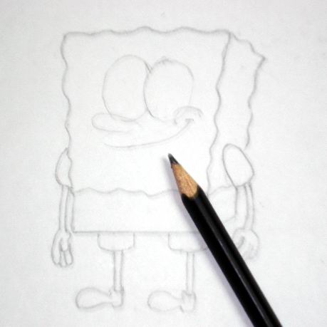How to draw Spongebob 2