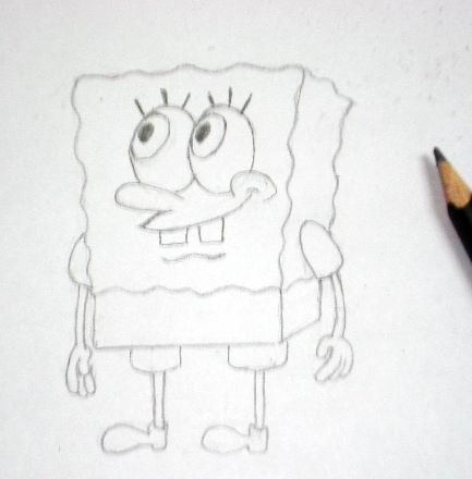 How to draw Spongebob 2