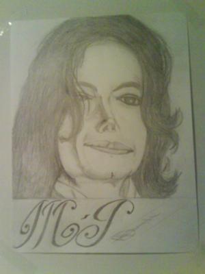 Ink Sketch Of Michael Jackson | PeakD