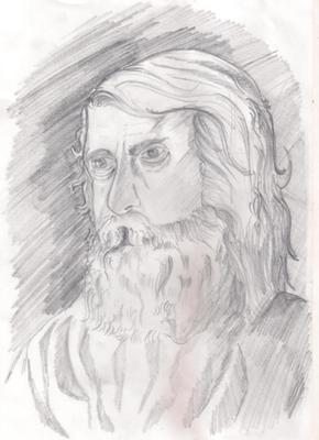 Rabindranath Tagore Portrait