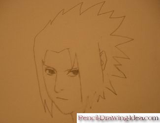 Sasuke Uchiha Naruto Uzumaki Drawing, naruto, face, hand, manga