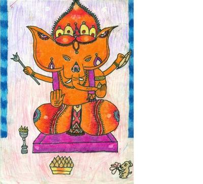 Ganesha drawing