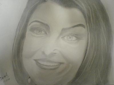 Portrait of Aishwarya Rai